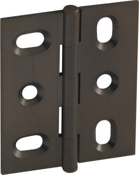 Decorative Butt Hinge, Mortise, Button Finial