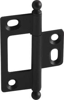 Decorative Butt Hinge, Non-Mortise, Ball Finial