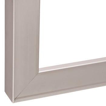 Aluminum Frame Profile, 26 x 14 mm, with Reduced Frame, Glass Thickness 4 mm