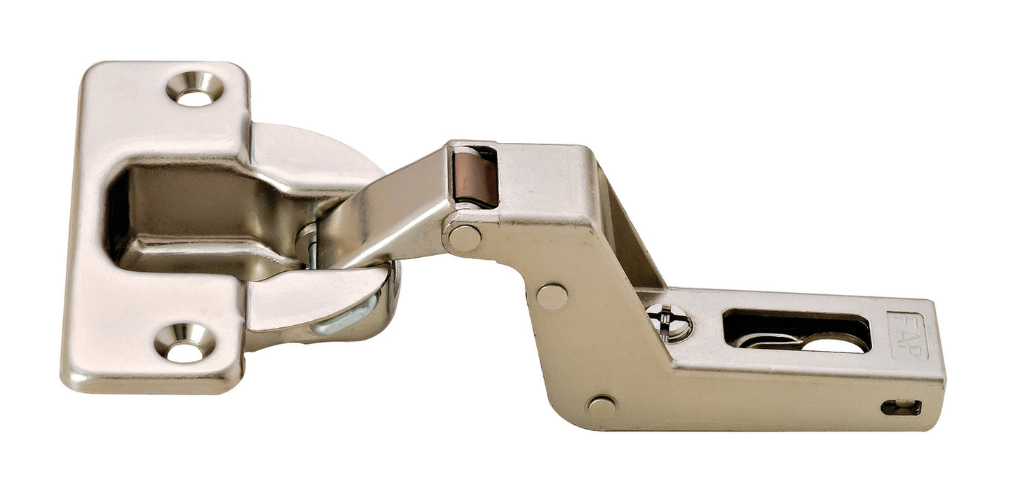 Concealed Thick Door Hinge, Salice, 94° Opening Angle, Inset Mounting