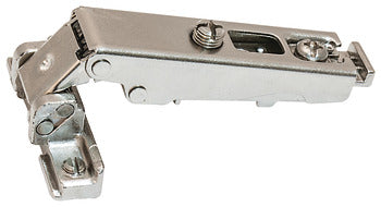 Aluminum Frame Door Hinge, H-Series, 110° Opening Angle, Clip-On, Self Closing, Full Overlay