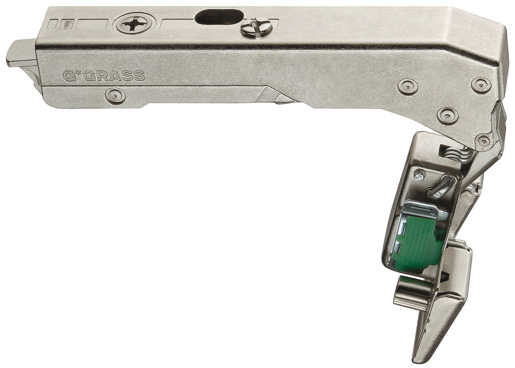 Concealed Blind Corner Hinge, Grass TIOMOS, 110° Opening Angle, Inset Mounting
