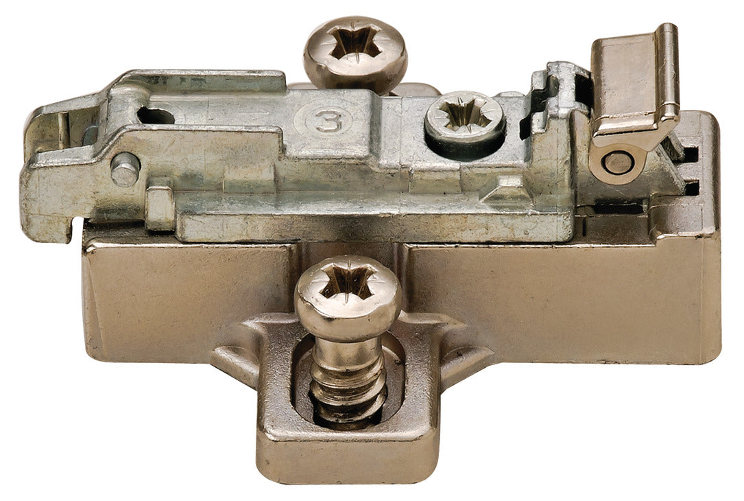 Mounting Plate, Salice, With Pre-Installed Euro Screws