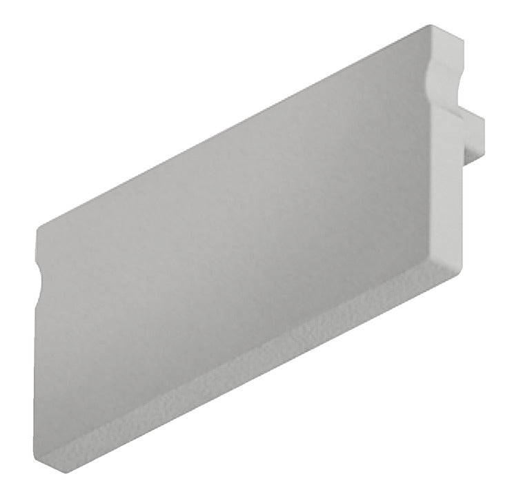 End cap for designer profile for surface mounting, Plastic