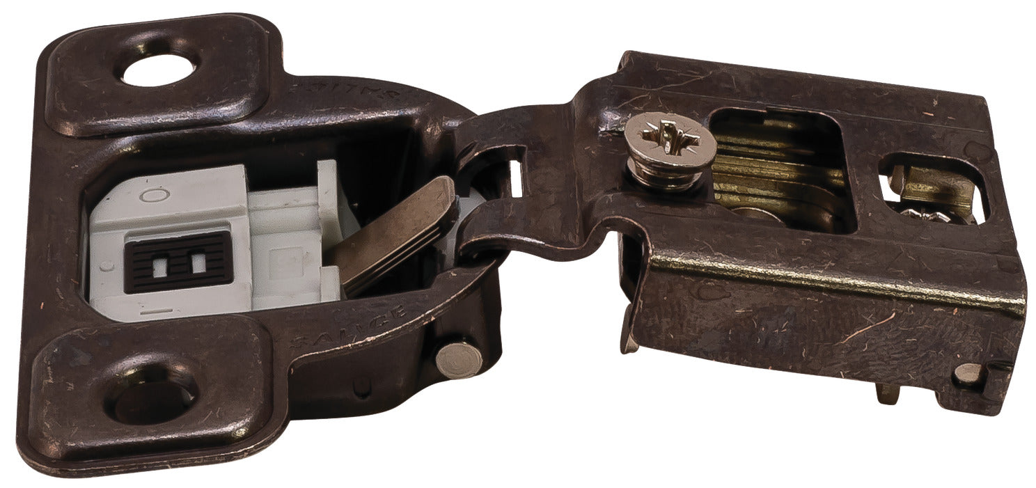 Concealed Hinge, Salice Excentra 2-Cam, 106° Opening Angle, Soft Close, 1/2" Overlay