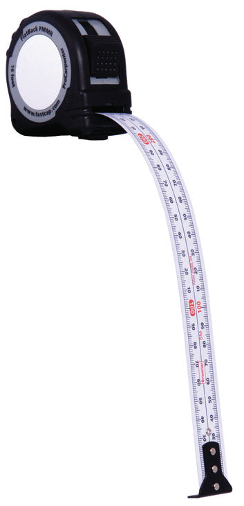 Tape Measure, Flatback, 16 Feet/5 Meters, Standard/Metric