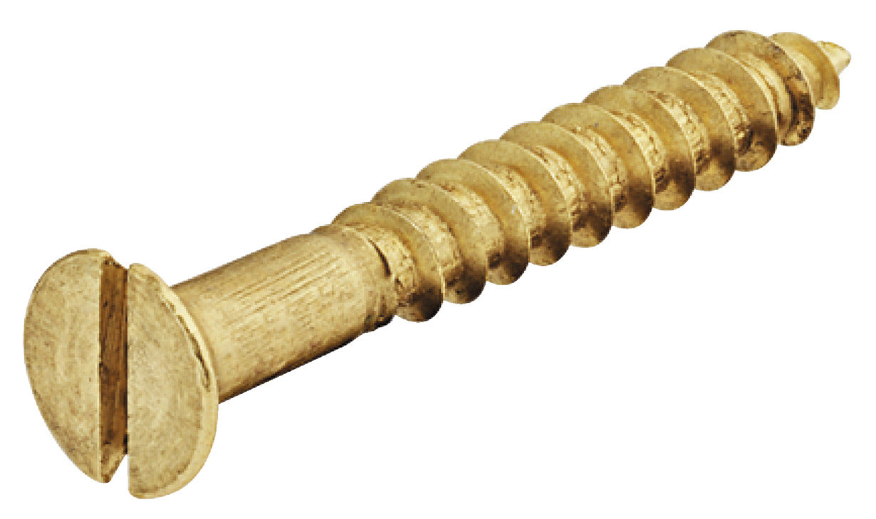 Flat Countersunk Head Screw, Brass