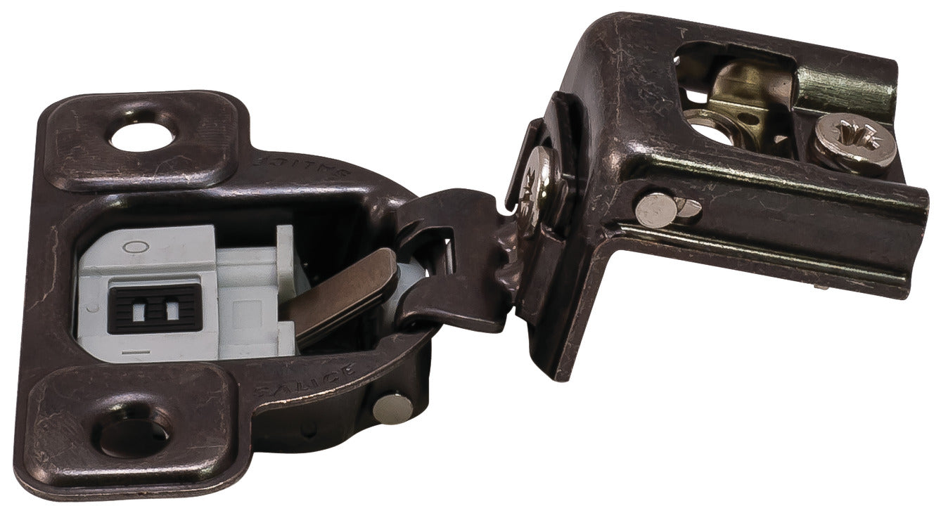 Concealed Hinge, Salice Excentra 2-Cam, 106° Opening Angle, Soft Close, 1 1/4" Overlay