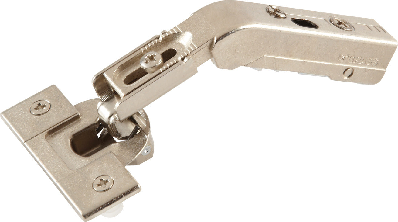 Pie-Cut Corner Hinge, Grass TIOMOS, Self-Close, for Connecting Two Folding Doors