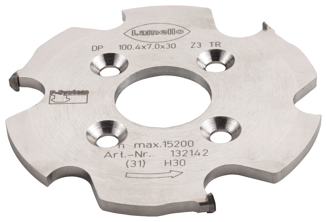 T-Groove Diamond Cutter for Clamex P, For CNC 100.4 x 7 x 30 mm bore