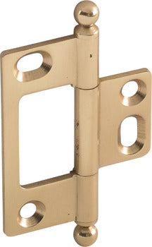 Decorative Butt Hinge, Non-Mortise, Ball Finial