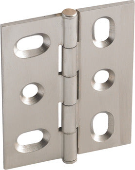 Decorative Butt Hinge, Mortise, Button Finial