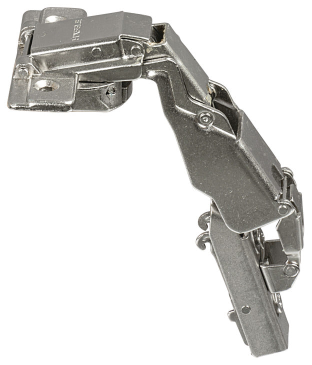 Wide Angle Clip-On Hinge, Opening Angle 165°, Half Overlay