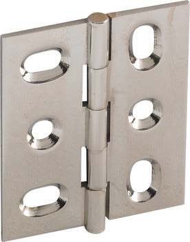 Decorative Butt Hinge, Mortise, Button Finial