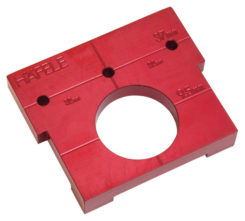 Red Jig, Drill Guide for Rafix with 5mm System Hole Spacing