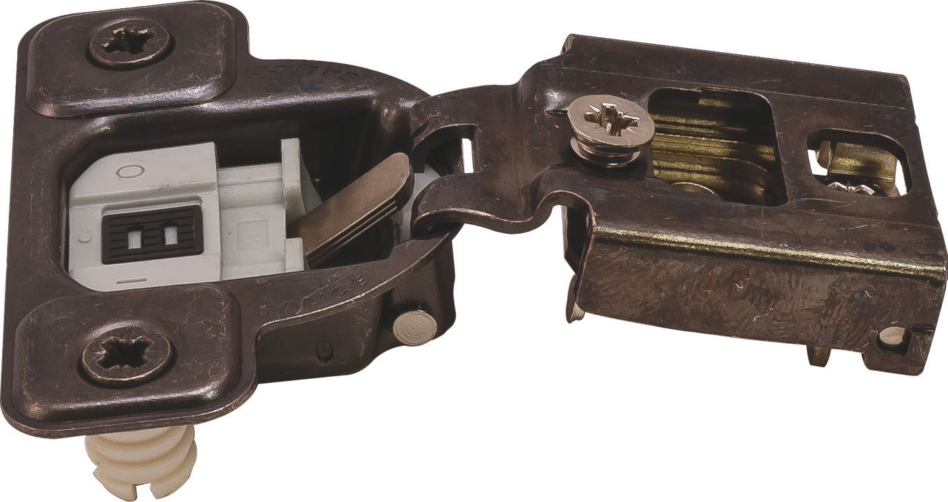 Concealed Hinge, Salice Excentra 2-Cam, 106° Opening Angle, Soft Close, 1/2" Overlay