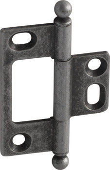 Decorative Butt Hinge, Non-Mortise, Ball Finial