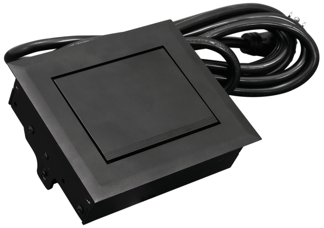 Hide-A-Dock Power/Data Station, 1 AC Outlet, 2 USB Ports