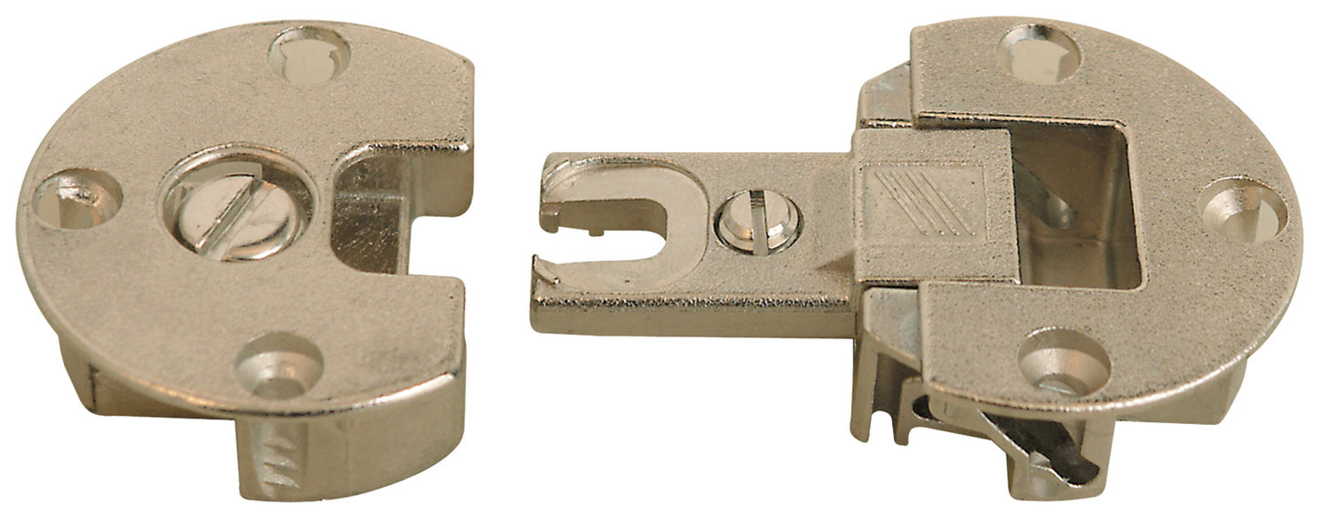 Flap Hinge, 3-Way Adjustable and Detachable, Zinc