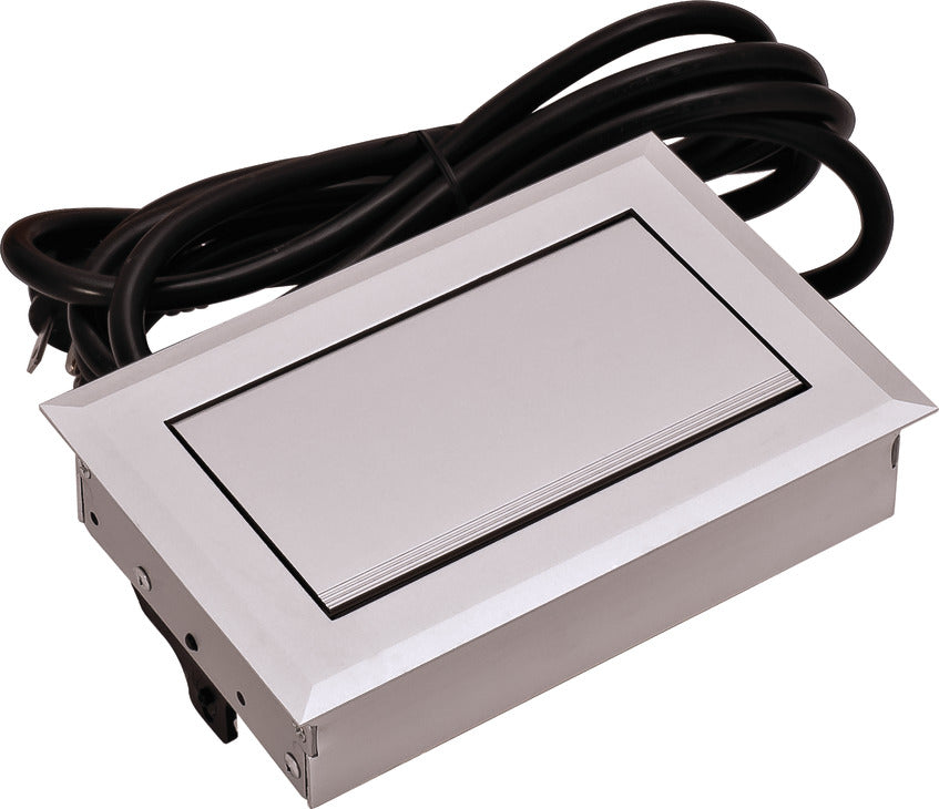 Hide-A-Dock Power/Data Station, 2 AC Outlets, 2 USB Ports