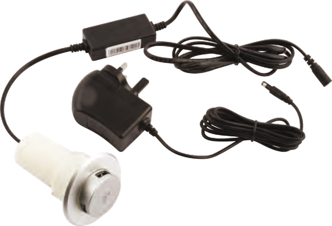Pop-Up USB Charging Center, 2 Charging Ports