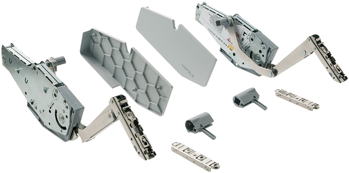 Front lift up fitting, Free swing