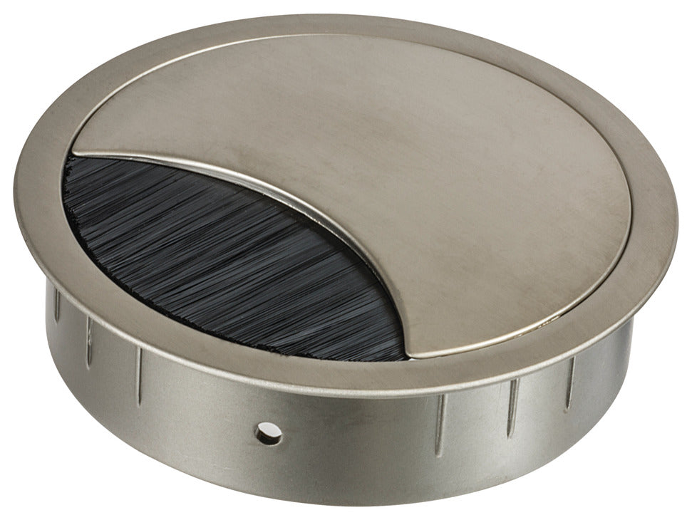 Metal Cable Grommet, Two-piece, Round