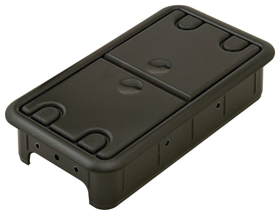 Cable Set, 3-Piece, Rectangular, Black, 98 x 57 mm