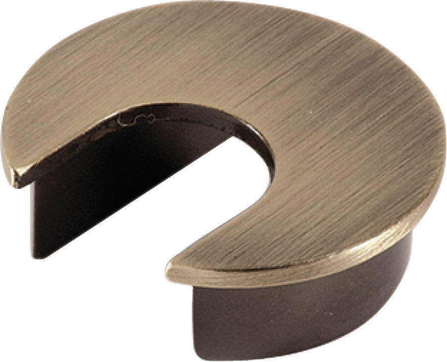 Metal Cable Grommet, One-Piece, Round, Ø40 mm
