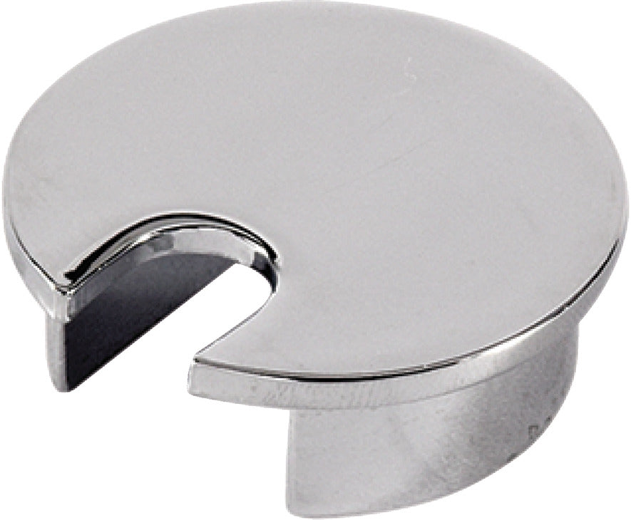 Metal Cable Grommet, One-Piece, Round, Ø40 mm