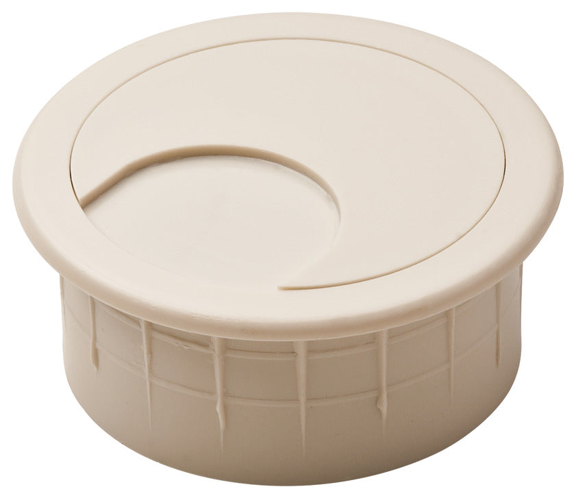 Plastic Cable Grommet, Two-Piece, Round, Ø47 mm
