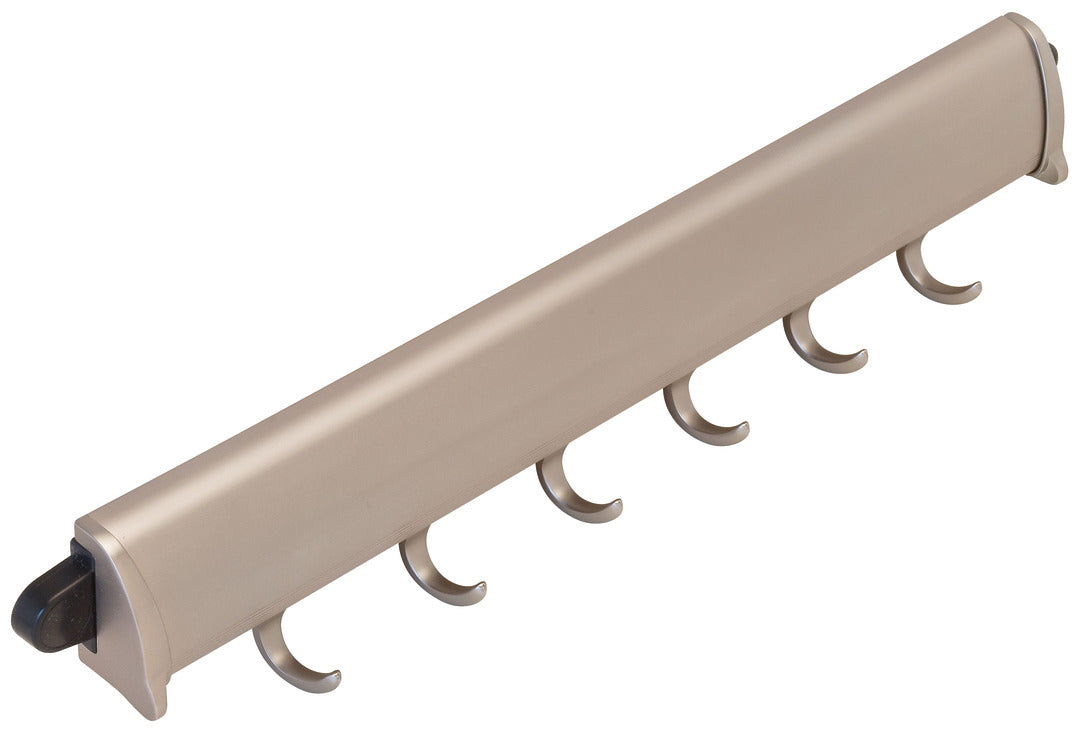 Fixed Accessory Rack, TAG Synergy Elite Collection, 6 Hook, 15 1/4"
