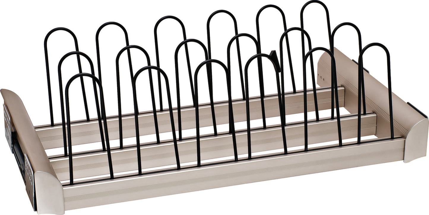 Pull-Out Shoe Organizer, TAG ENGAGE
