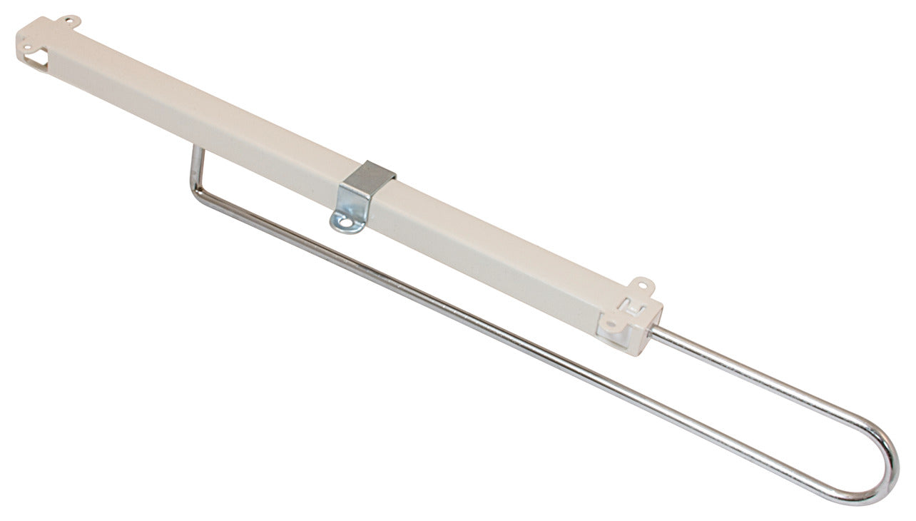 Retractable Wardrobe Rail, Steel Runner