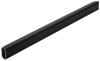 Aluminum Oval Wardrobe Tube, 8'