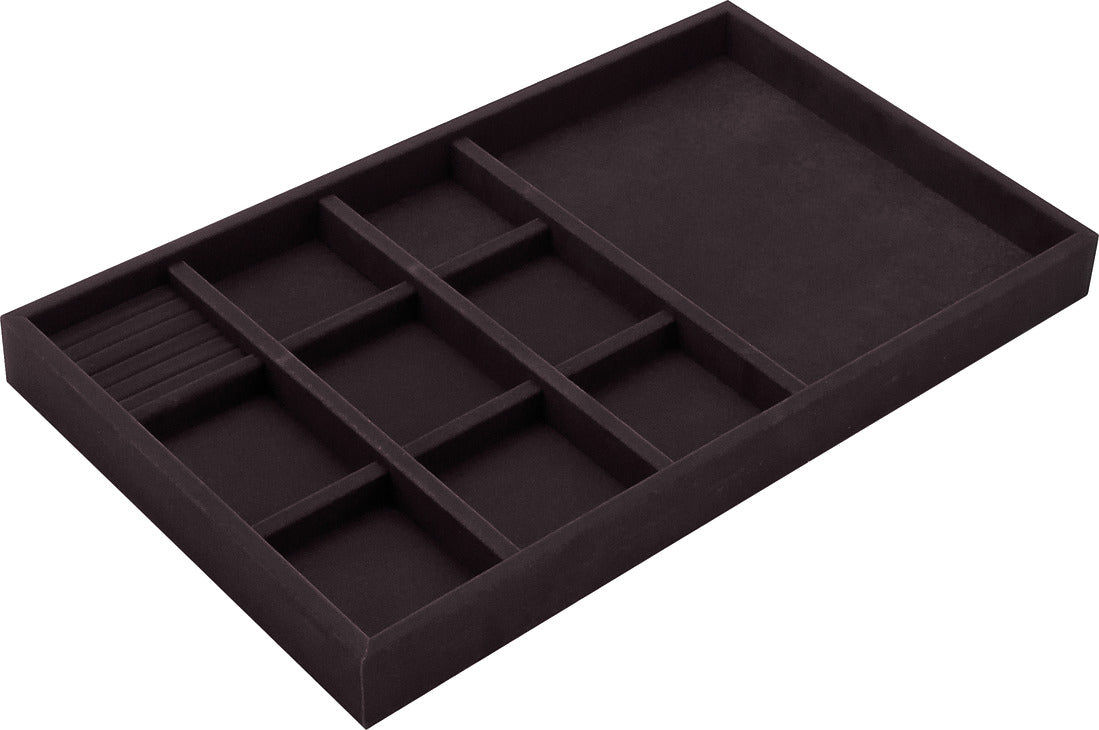 Jewelry Tray, 2" Depth Velvet
