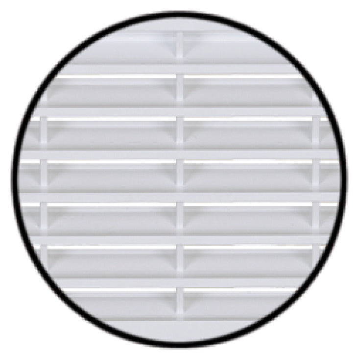 Ventilation Trims, Plastic, with louvres