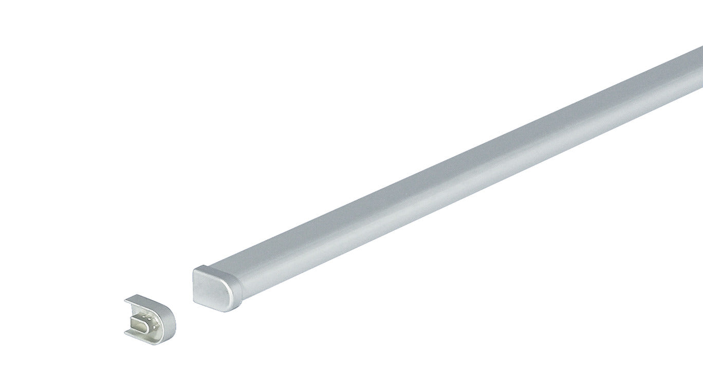 Grooved Profile, Backsplash Railing System