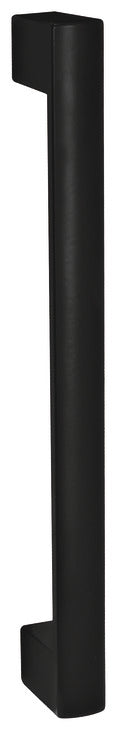 Door Pull, Black, Single Concealed Mount