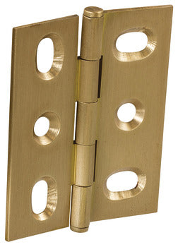 Decorative Butt Hinge, Mortise, Button Finial