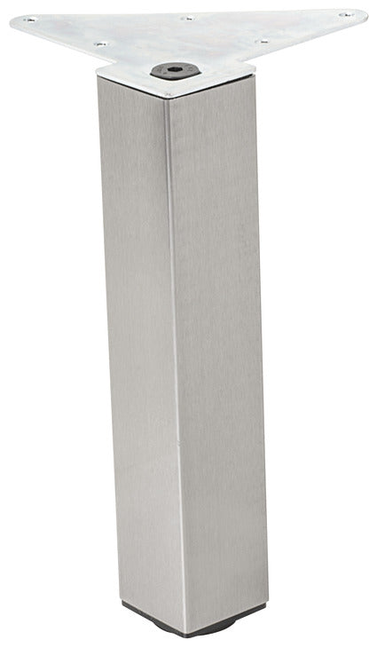 Furniture Foot, Square, Steel