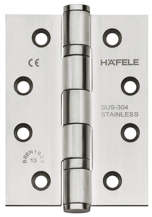 Butt Hinge, Startec, Stainless Steel, 4" x 3"
