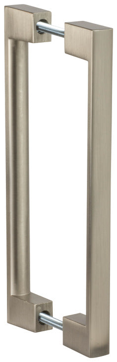 Door Pull, Stainless Steel Matt, Back to Back