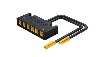Adapter, HÃ¤fele Loox5, multi-white, for HÃ¤fele Connect Mesh 6-way distributor