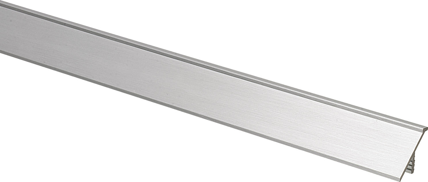 Inset Handle, Satin, Aluminum