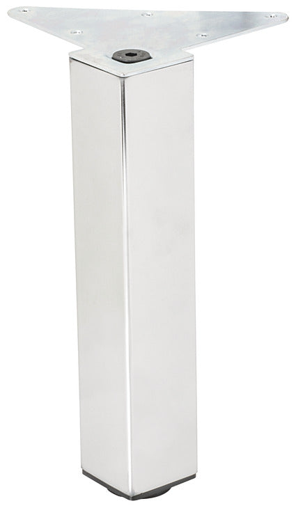 Furniture Foot, Square, Steel