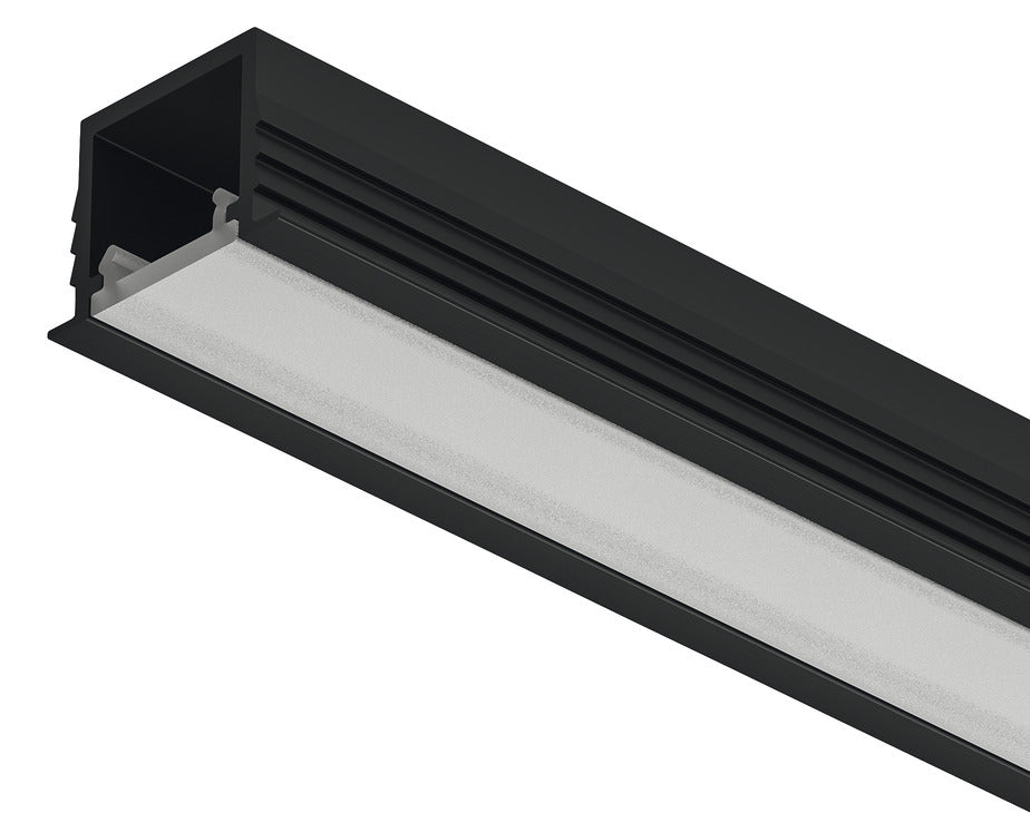 Profile for recess mounting, HÃ¤fele Loox5 Profile 1103, for LED strip lights