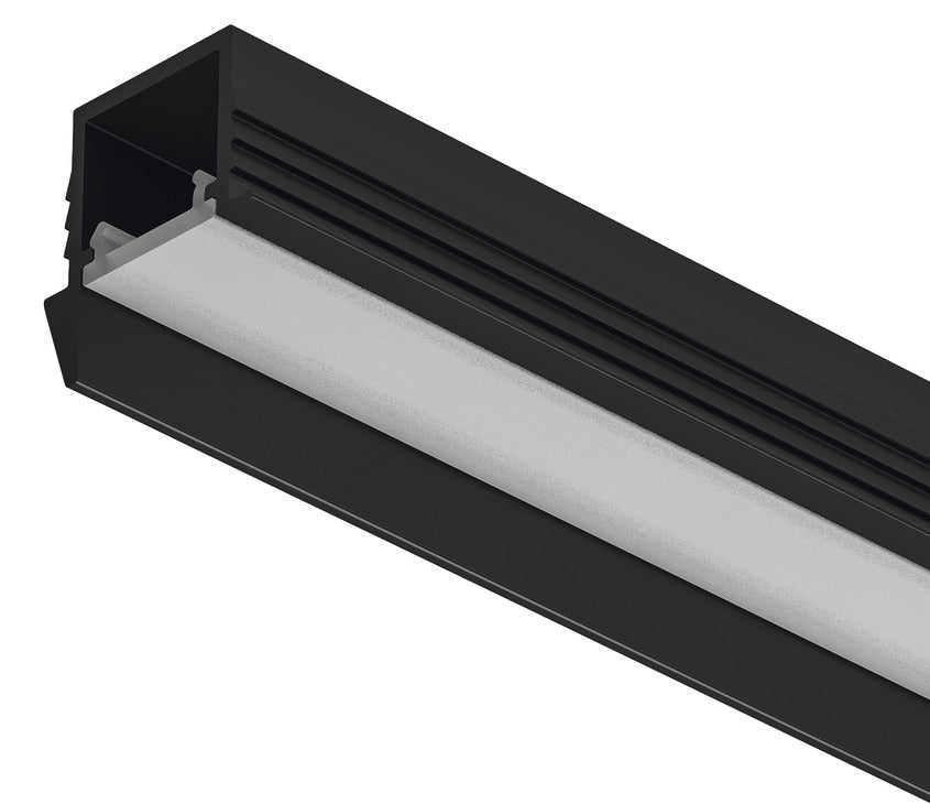 Profile for recess mounting, HÃ¤fele Loox5 Profile 1105, for LED strip lights