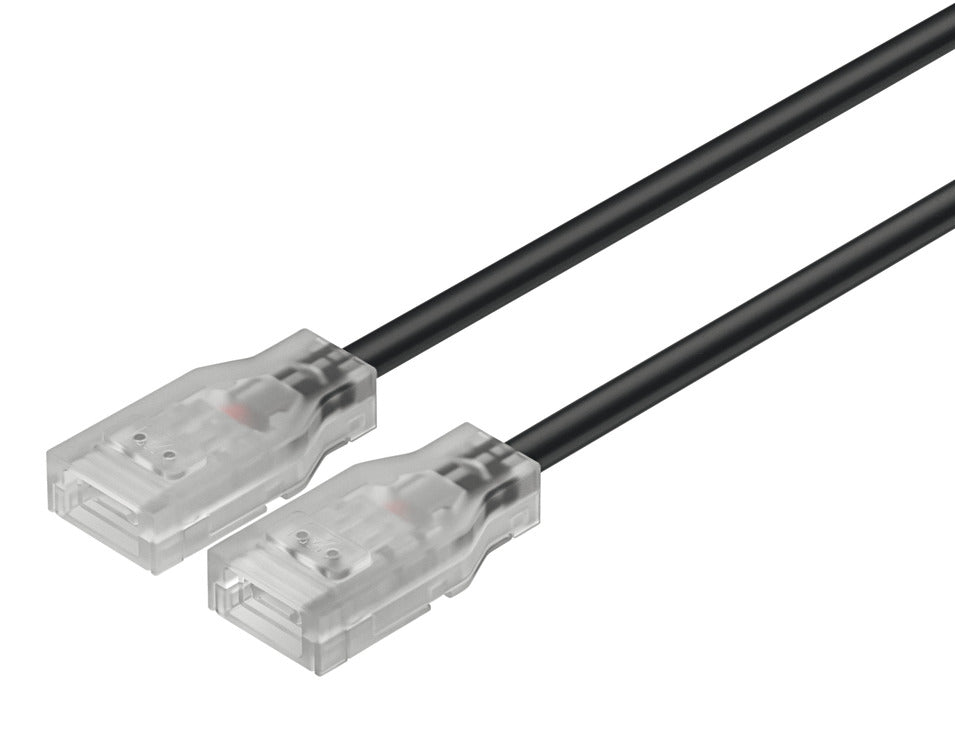 Interconnecting lead, HÃ¤fele Loox5, for LED silicone strip light, monochrome, 8 mm (5/16")