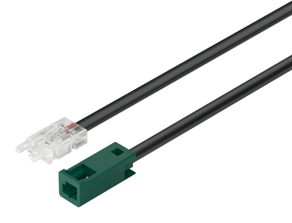Extension lead, HÃ¤fele Loox5 from LED-Band monochrome 8 mm 12 V, AWG 18